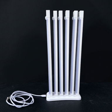 Luces LED sensor movimiento recargables USB x6 — Kit completo $35 USD - Img 124432461