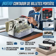 CONTADORA DE DINERO PORTÁTIL 💵 - Img 58320197