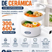 Olla Eléctrica de cerámica con vaporizador - Img 57389916