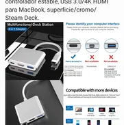 Adaptador tipo C a HDMI + USB - Img 49393382