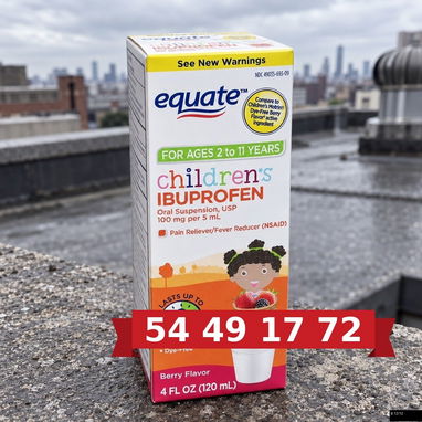 Equate Ibuprofeno Suspension Oral Liquid - 2/3