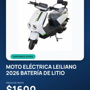 Moto Yoazaki Galáctica 2026 Moto Eléctrica Leiliang 2026 Batería de Litio - Img 57253840