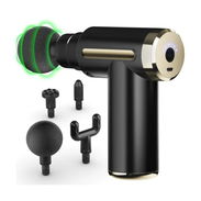 Masajeador de percusión portátil cotsoco NM16 mini recargable con 4 cabezales - Img 56647037