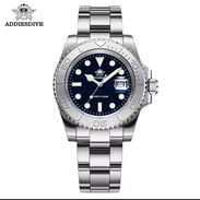 Reloj plateado ideal para eventos formales.Addiesdive - Img 56086626