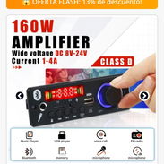 MP3 BLUETOOH 160w 12v AMPLIFICADOR M0387 - Img 56878709