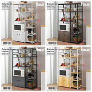 Estantes de cocina de metal con pvc (g) - Img 57078929