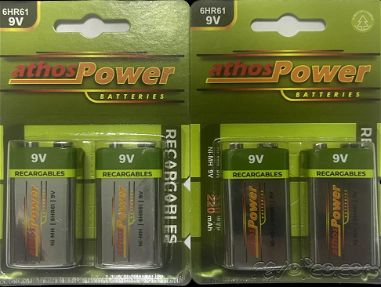 Baterías no recargables/baterías recargables de 9 volt - Img 51062056