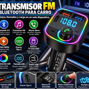 Transmisor FM Bluetooth para carro - Img 58041720