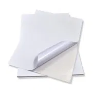 *_"Disponibles"_*   Papel adhesivo "Pegatina semi-brillo" Tamaño carta 8,5*11" Paquetes de 400 unidades   *Precio $50. - Img 50219168