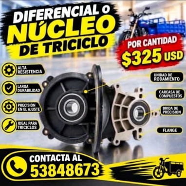 Motor y diferencial o núcleo de triciclo - 2/2