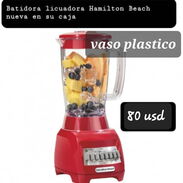 Batidora licuadora Hamilton Beach vaso plástico  USD 80 28-3-2024 - Img 44591062