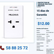 PROTECTOR DE VOLTAJE 20A 220V MILEXUS VPT-0293 - Img 55993041