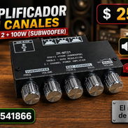 AMPLIFICADOR CLASE D 50Wx2 + 100W Subwoofer - Img 56584567