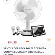 Ventilador recargable 3 en 1 - Img 54496351