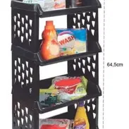 Organizador multifuncional con repisa alta y tres separadores. - Img 51341867