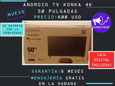 Androide tv Kinka de 50' con cajita incluida - Img main-image