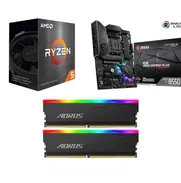 KIT Ryzen 5 5500 -Disipador 🤩MSI B550 -16GB 3733Mhz✅0km - Img 49399462