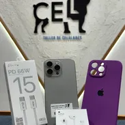 OFERTA IPHONE 15 PRO MAX DUAL NUEVO 100% 256GB CON GARANTÍA Y MICA, FORRO, CARGADOR Y AUDÍFONOS 🎁 - Img 55538202