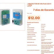 Protector de Corriente 220V 20A V010 con 15 Días de Garantía de Lujo VPT#-0257 - Img 55666885