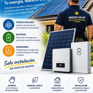 Instalación sistema fotovoltaico, baterías, inversores, paneles - Img 57799205