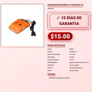 CARGADOR DE BATERÍA 21V FD25402110 . - Img 57892980