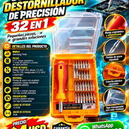 JUEGO DE DESTORNILLADOR DE PRECISIÓN 32 EN 1, ENTREGA DE FACTURA Y GARANTÍA. VARIEDAD DE ARTÍCULOS DE FERRETERÍA, ETC - Img 57391977