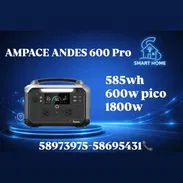 AMPACE ANDES 600 PRO 585wh 600w pico 1800w - Img 57686698