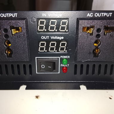 Inversor para Batería 72V  4000 Watts - 3/5