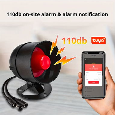 🚨 Kit de alarma inalámbrica KERUI con Wi-Fi — Control desde el celular - 3/6