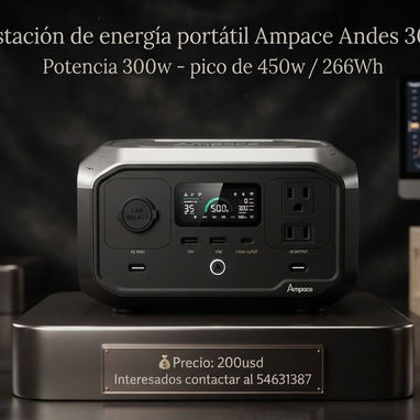 Estacion de energia Ampace de 300W - 3/3