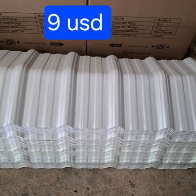 Tejas de Asa y Resina Rojas y Tejas PVC blancas - 6/10