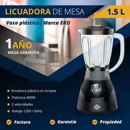 Licuadora pica hielo de plastico 3 en 1 EKo 1.5l - Img 56695018