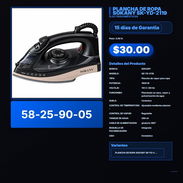 PLANCHA DE ROPA SOKANY SK-YD-2119 VPT -0235 - Img 57894261
