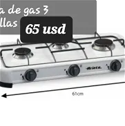 Cocina de gas 3 hornillas🤩 - Img 45777520
