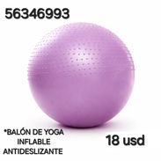 *BALÓN DE YOGA INFLABLE ANTIDESLIZANTE - Img 54673791