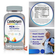 Centrum para mujer y hombre mayores de 50 años 140 gomitas - Img 51236410