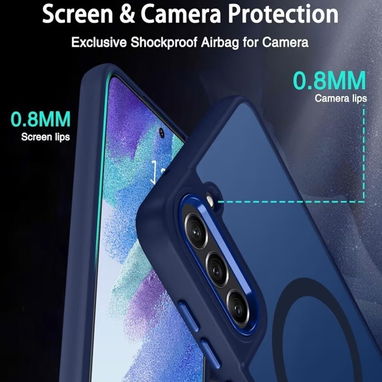 Disponible: Funda Magnética para Samsung Galaxy S21 FE 5G – Blue | videojuegoshabana.com - Img 123489965
