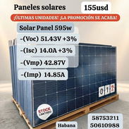 Paneles solares bifaciales de 595w - Img 57906422
