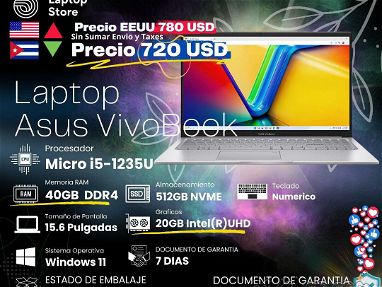 Laptop Asus 8GB RAM, 1TB SSD - Img main-image-45847221
