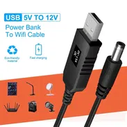Cable convertidor para Router wifi USB/DC - Img 55744110