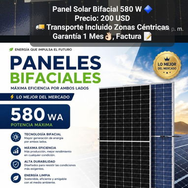 Paneles solares de 110w, 220w, 580w, 590w y 620w - Img 122666017