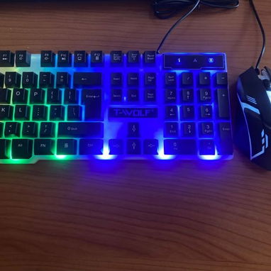 KIT DE TECLADO Y RATÓN CON CABLE TF230 . - 5/5