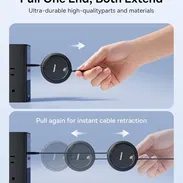 ⚡ CABLE BASEUS USB-C A USB-C 100W RETRÁCTIL, CARGA RÁPIDA, COMPACTO – ENVÍO DISPONIBLE HABANA + GARANTIA 7 DIAS - Img 51864218