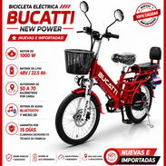 *BICICLETA ELÉCTRICA BUCATTI NEW POWER 2026* Importadas 0KM! - Img 57708783
