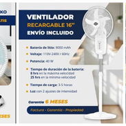 Ventilador Recargable - Img 55872528
