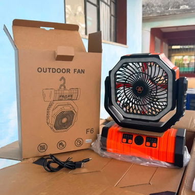 Ventiladores recargables solar - Img 123940470