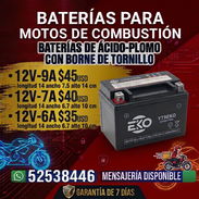 BATERIA DE ACIDO-PLOMO CON BORNE DE TORNILLO - Img 58436545