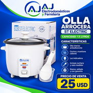 Olla Arrocera 1.5 lts Blancas - Img 49868596