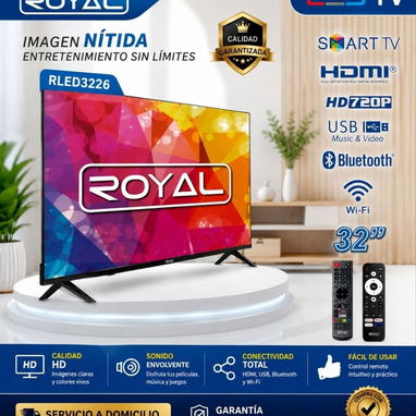 Smart TV disponibles con cajita interna y base para pared - 4/4
