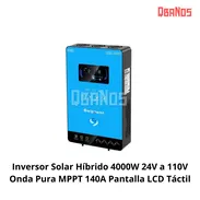 `Inversor Solar Híbrido 4000W 24V MPPT 140A — Pantalla Táctil LCD 6.25" Onda Pura ☀️⚡` - Img 55611108